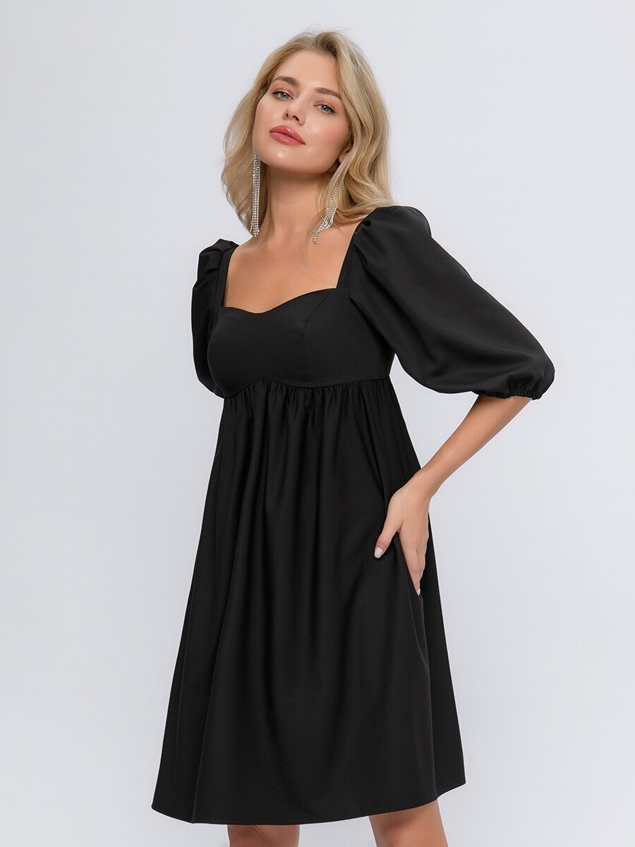 Платье 1001dress, размер XXL, черный