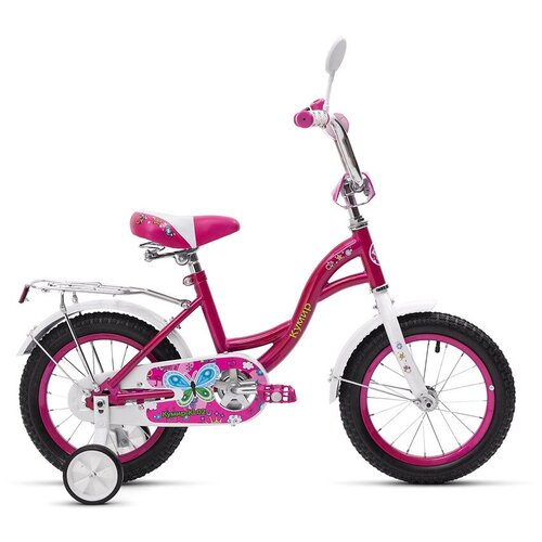 Велосипед двухколесный детский Кумир KL-02 К-1402 розовый
