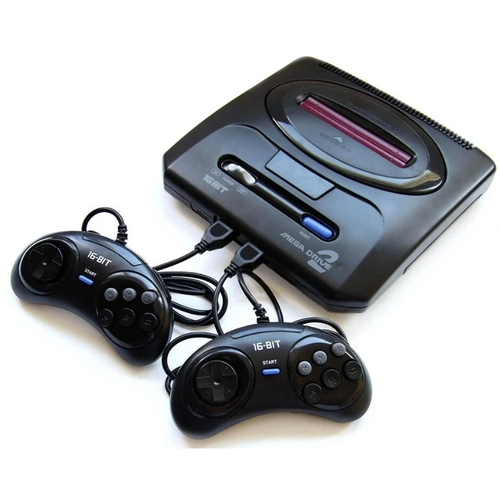 Игровая приставка Sega Mega Drive 2 / Сега Мега Драйв 2 / Ретро консоль на архитектуре 16 бит