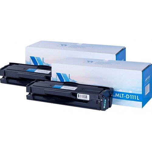 Набор картриджей NV-Print NV-MLTD111L-SET2 1800стр Черный картридж nv print nv cf244a set2