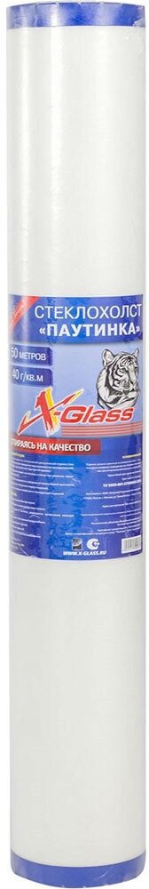 Стеклохолст X-Glass 40г/м2 1*50м