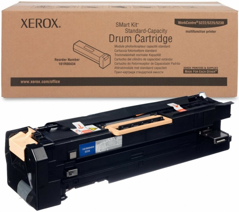 Драм-картридж 101R00434 Black для принтера Ксерокс, Xerox WorkCentre 5222 - фотография № 11