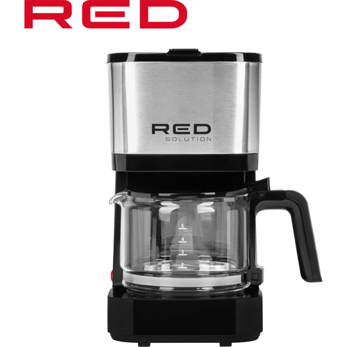 кофеварка red solution rcm m1529 черный серебристый Кофеварка RED solution RCM-M1528