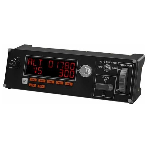 Logitech Flight Multi Panel (lcd, Usb2.0) приборная панель для авиасимуляторов (945-000009)