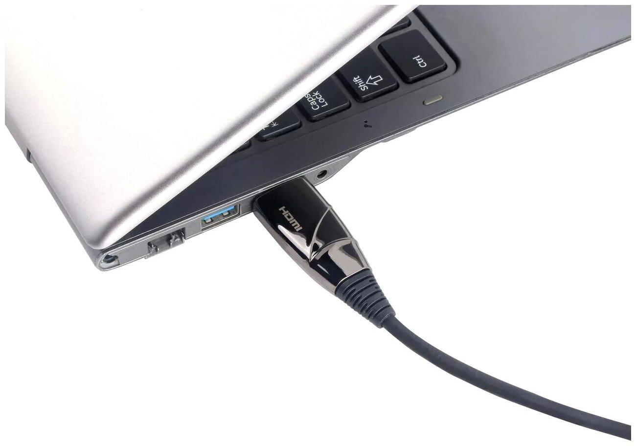 Кабель интерфейсный HDMI-HDMI Telecom активный оптический 19M/M, 8K/60Hz, 20m - фото №7