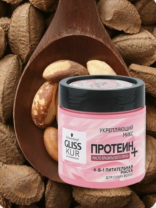 Gliss Kur. Питательная маска для сухих волос.