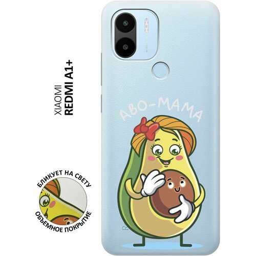 Силиконовый чехол с принтом Avo-Mom для Xiaomi Redmi A1+ / Сяоми Редми А1 Плюс силиконовый чехол на xiaomi redmi a1 сяоми редми а1 плюс с 3d принтом making the world better прозрачный