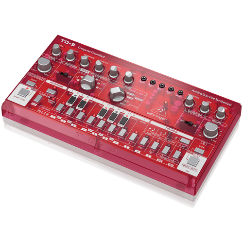 Behringer TD-3-SB аналоговый басовый синтезатор, VCO с двумя формами волны, VCF, VCA, 16-шаговый секвенсор возможностью сохране