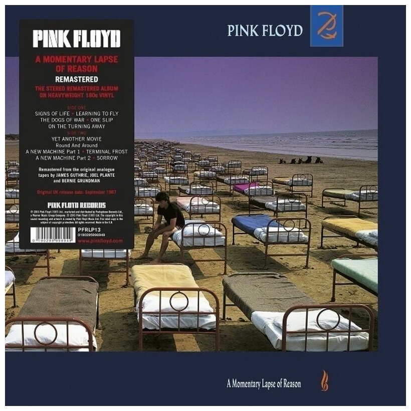 Виниловая пластинка Pink Floyd. A Momentary Lapse Of Reason (LP)
