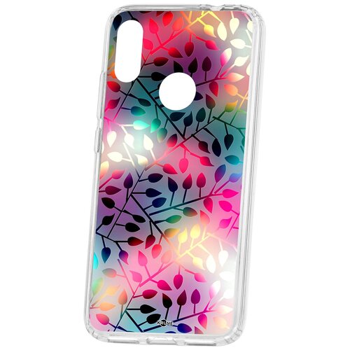 фото Чехол xiaomi redmi note 7 kruche print цветные листья кruче