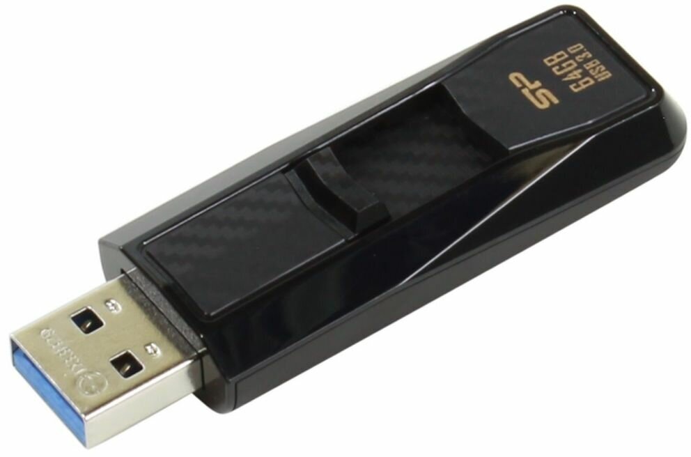 Флешка USB SILICON POWER Blaze B50 16Гб, USB3.0, красный [sp016gbuf3b50v1r] - фото №7