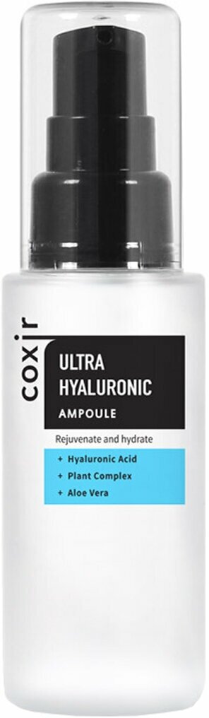 Coxir Ultra Hyaluronic Ампульная сыворотка увлажняющая с гиалуроновой кислотой 50мл