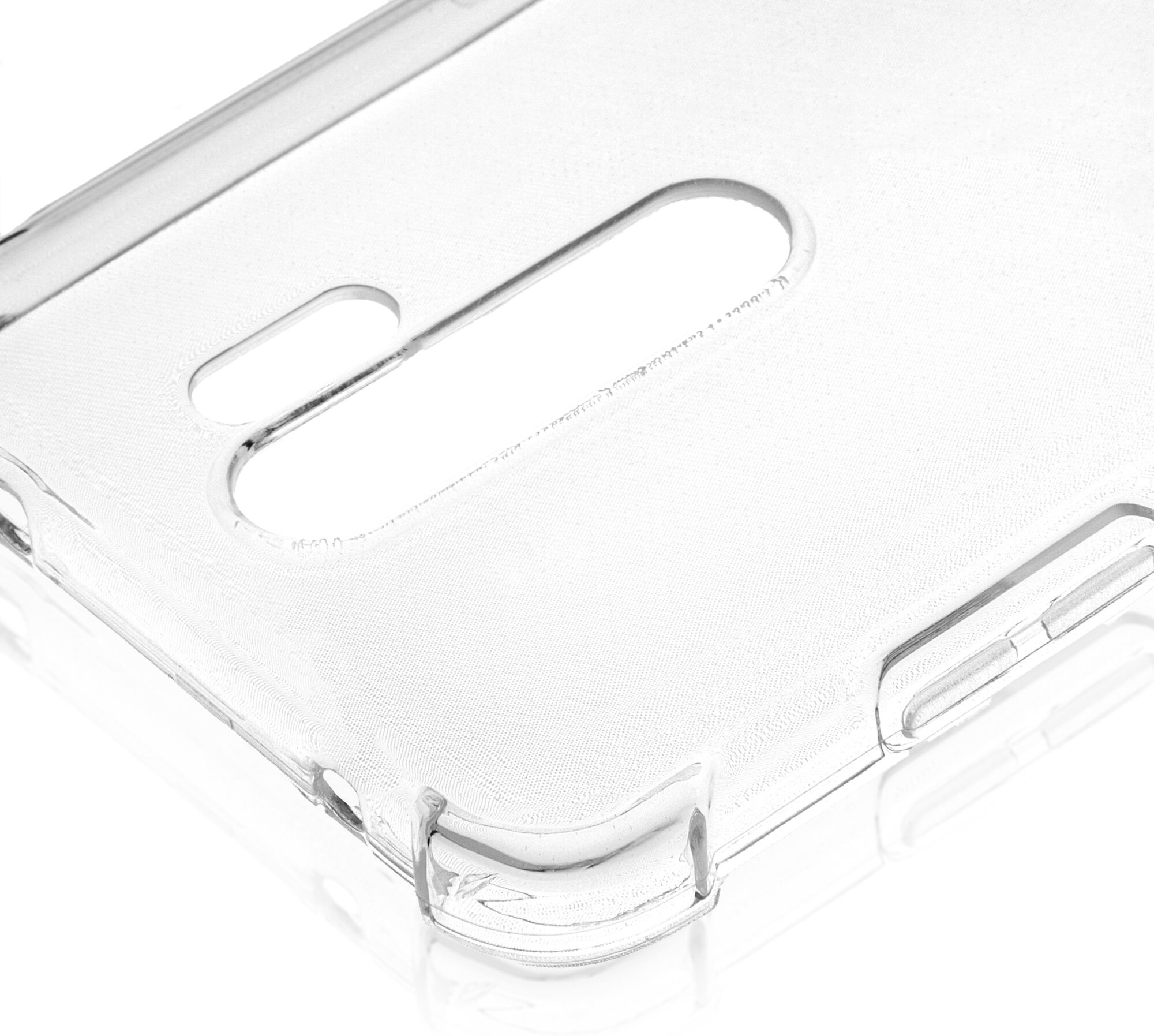 ROSCO/ Противоударный чехол для Xiaomi Redmi Note 8 Pro (Сяоми Редми Ноут 8 Про) силикон, усиленные углы, защита камер, прозрачный, бесцветный