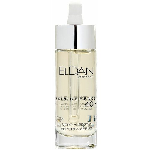 пептидный тоник для лица eldan cosmetics pepto skin defence smoothing peptides tonic lotion 250 мл ELDAN COSMETICS Пептидная сыворотка для лица 40+ Pepto Skin Defence