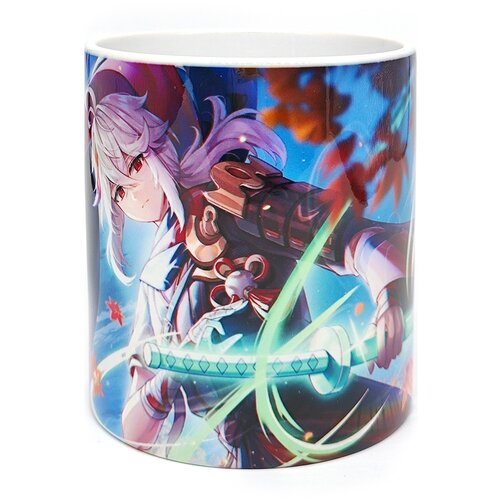 Кружка аниме с принтом Генишн Кадзуха