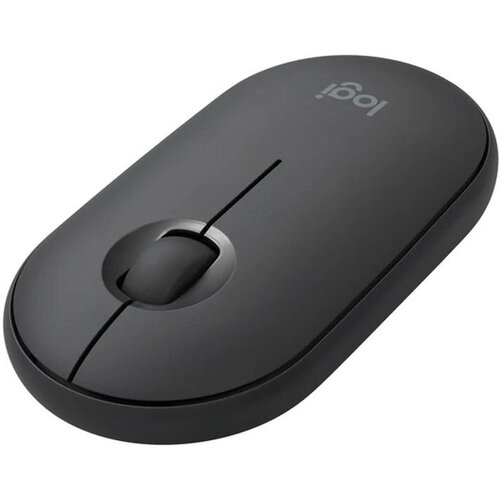 Мышь компьютерная Logitech WRL PEBBLE M350 BLACK 910-005576, 1 шт. мышь компьютерная logitech wrl pebble m350 black 910 005576 1822218