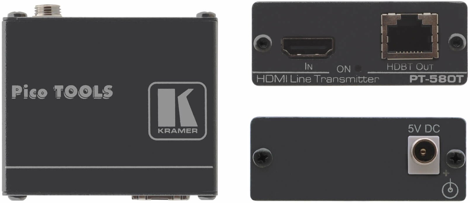 Передатчик HDMI по витой паре HDBaseT; до 70 м, поддержка 4К60 4:2:0 [50-80231090] Kramer PT-580T - фото №5