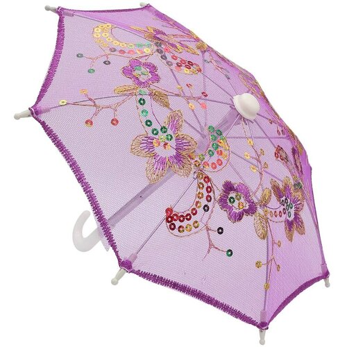 AR299 Зонтик 22см (фиолетовый) термометр для улицы солнечный зонтик 22см