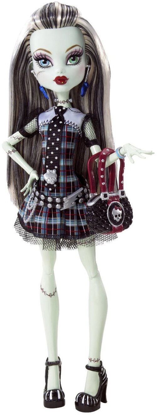 Кукла Монстер Хай Френки Штейн 2009 бейсик, Monster High Basic Frankie Stein.
