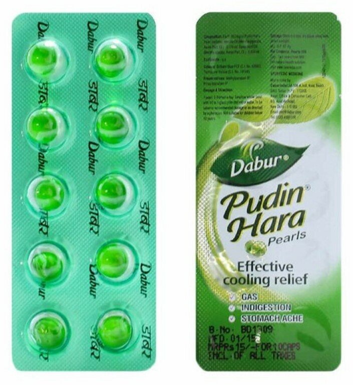 Капсулы Dabur Pudin Hara, 20 г, 10 шт.