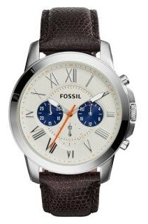 Наручные часы FOSSIL, коричневый