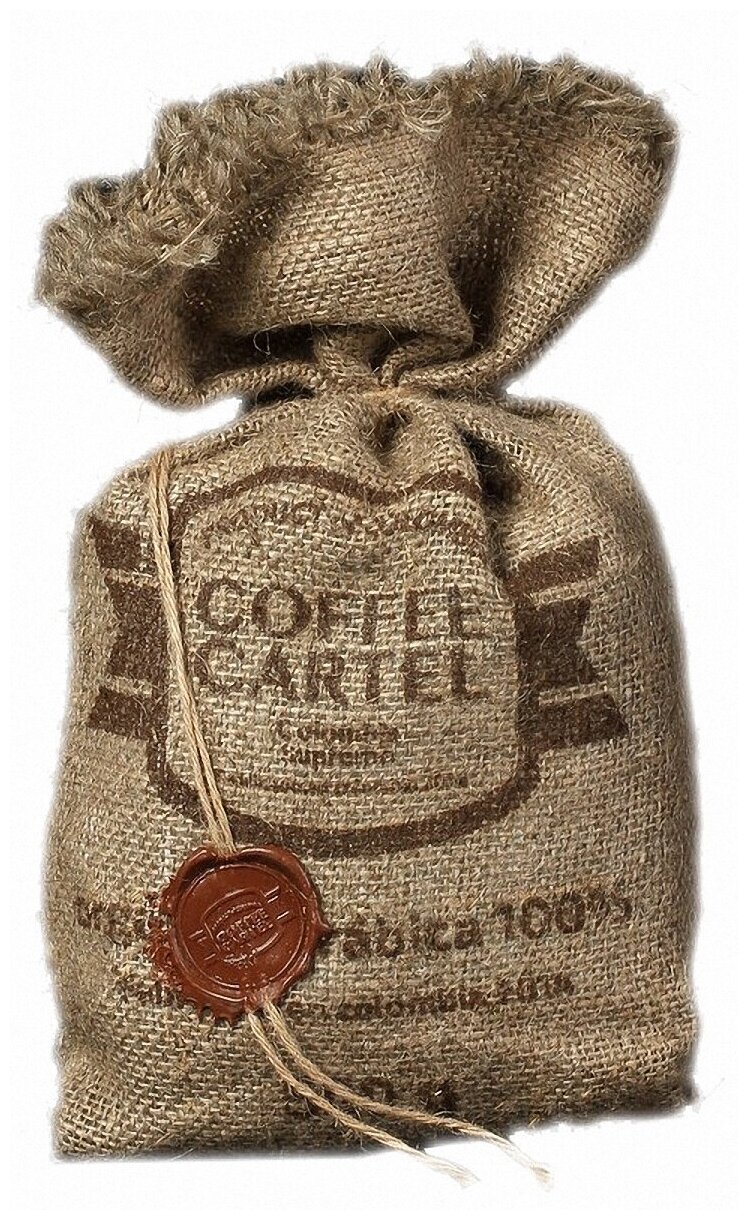 Кофе в зернах, Coffee Cartel, 100% арабика, категория Supremo, 500 г.