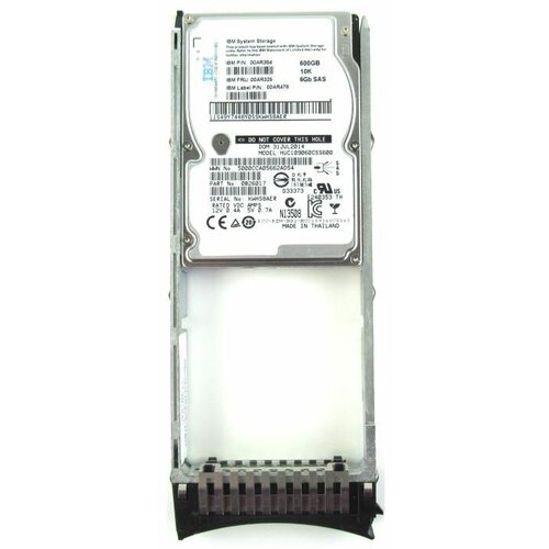 Жесткий диск IBM 2,5"600GB 6G 10K SAS V7000 G2 00AR478