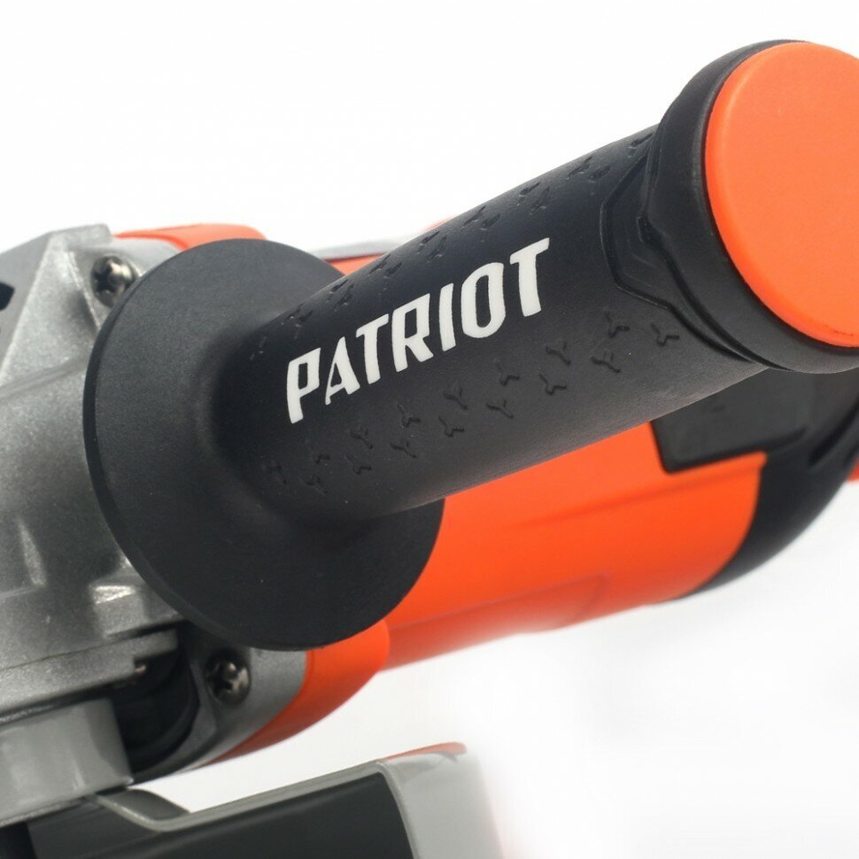 Угловая шлифмашина Patriot AG128 - фото №8