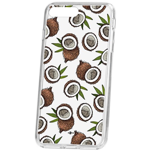 фото Чехол на айфон 7 plus kruche print кокосы кruче