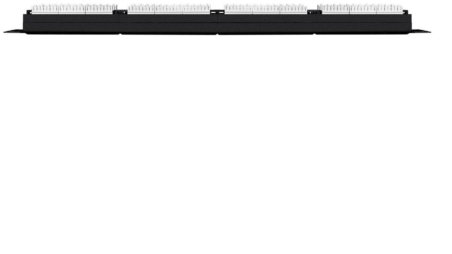 Патч-панель Exegate EX281080RUS (19", UTP, 24 port, cat.6, KRONE&110(dual IDC), 1U, RoHS, Black, RTL) - фото №5