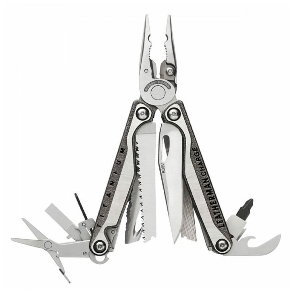 Leatherman Мультитул Charge Plus TTi, 19 функций, нейлоновый чехол 832528