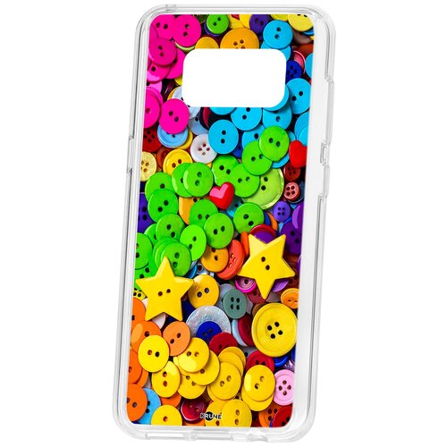 фото Чехол на самсунг s8 kruche print пуговки кruче