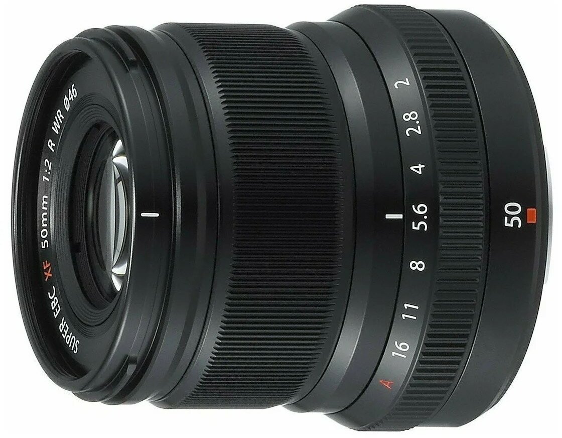 Fujinon XF 50mm f/2 R WR, черный