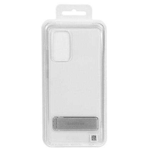 фото Чехол-накладка для samsung galaxy a72 clear standing cover transparent ef-ja725ctegru