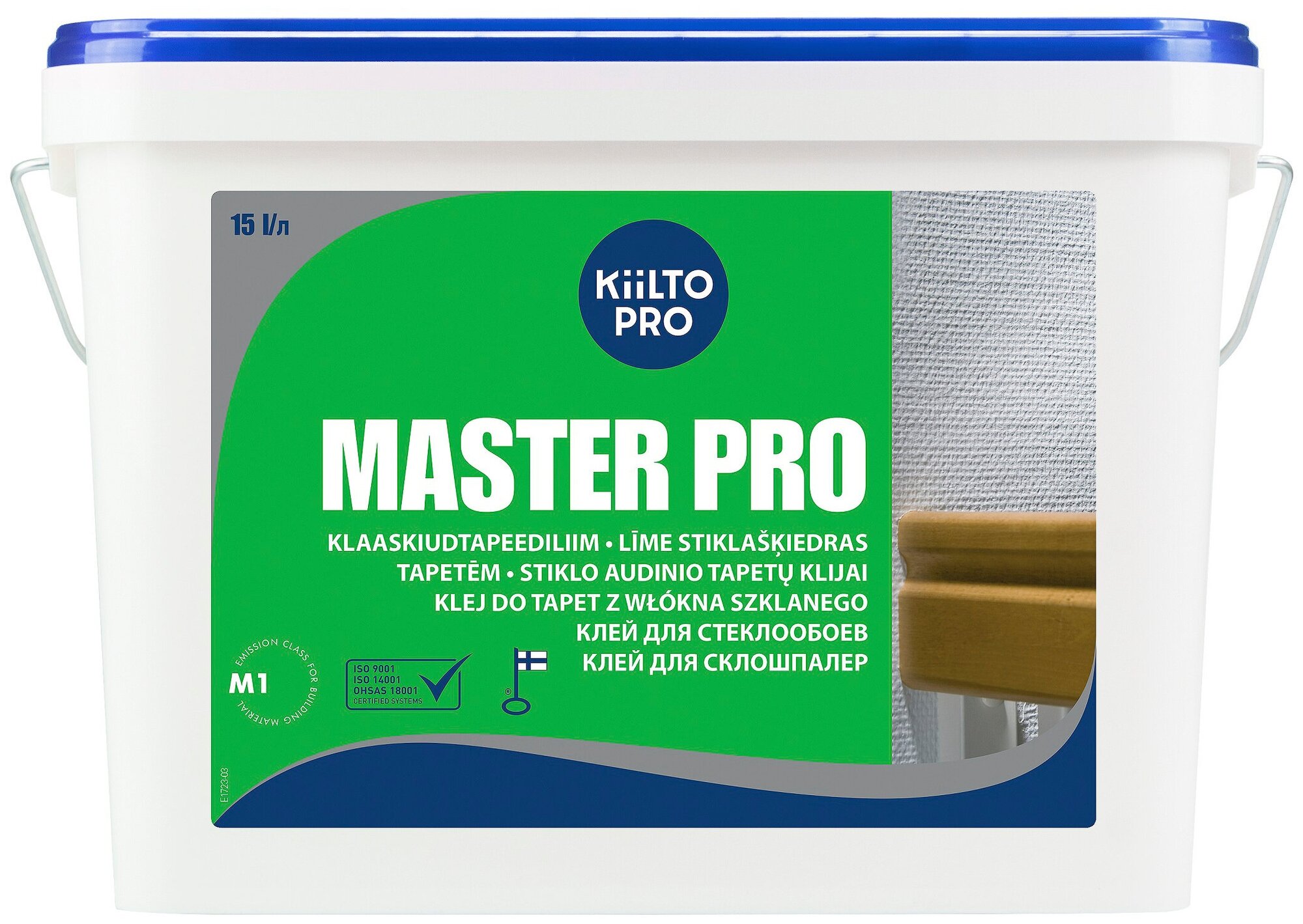 Клей для стеклообоев и стеклохолстов KIILTO Master Pro 15 л