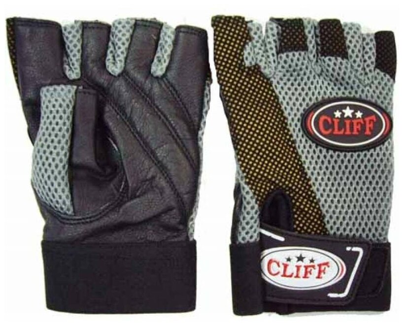 Перчатки для фитнеса / перчатки для пауэрлифтинга / CF-515 серый, M