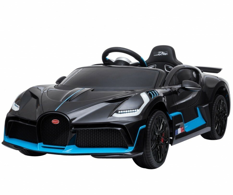 Детский электромобиль Bugatti Divo 12V - BLACK - HL338