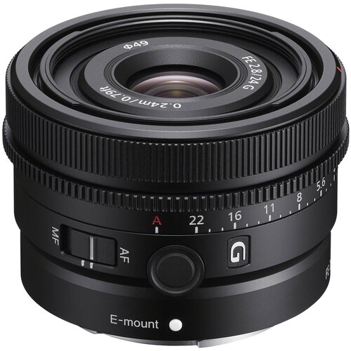 Объектив Sony FE 24mm f/2.8 G (SEL24F28G), черный