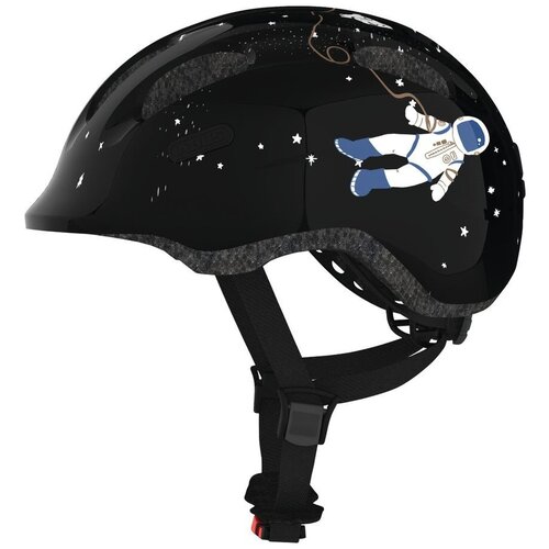 фото Шлем защитный abus smiley 2.0 космос, черный, размер m (50-55)