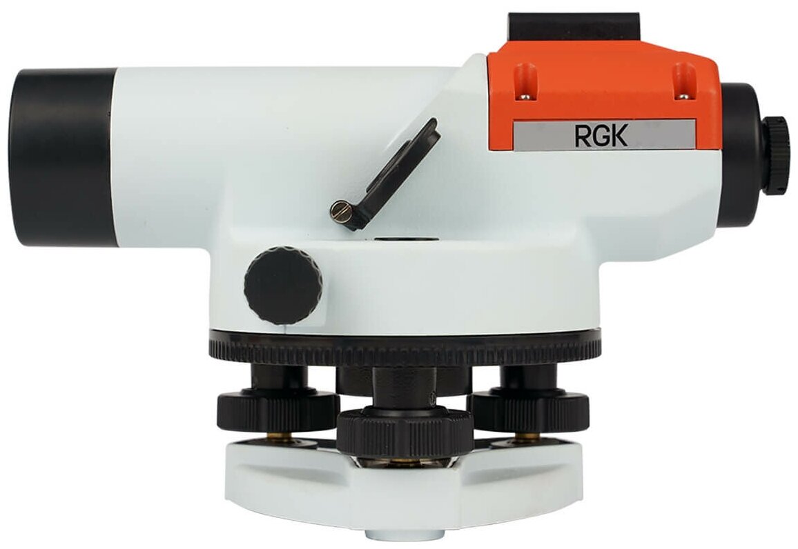 Комплект оптический нивелир RGK C-28 + штатив S6-N + рейка AMO S3 - фотография № 2