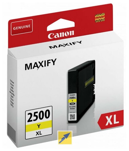 Картридж Canon PGI-2400XL Y Yellow/Желтый