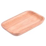 Тарелка сервировочная Koopman International Bamboo Paradise Прямоугольная 18*12,5*2 см 1 шт - изображение