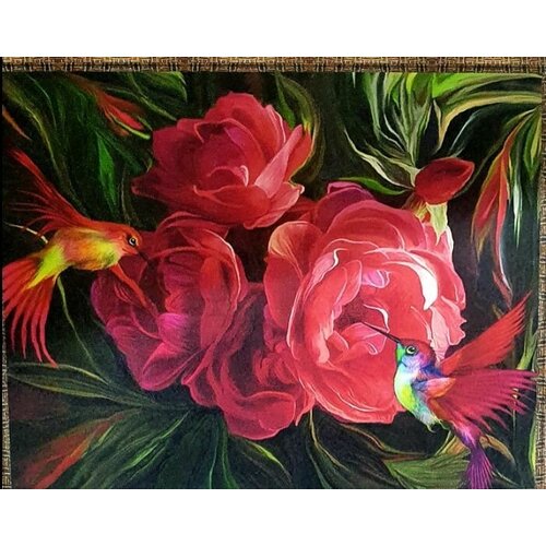 Алмазная мозаика Колибри