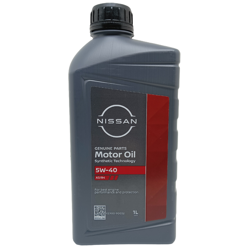 Моторное масло Nissan Motor Oil 5W-40 A3/B4, 1 л