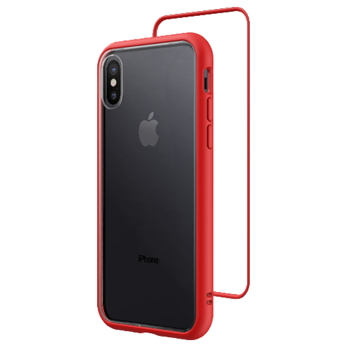 фото Чехол-накладка rhinoshield mod nx красный для apple iphone xs max с защитой от падений с 3.5 м