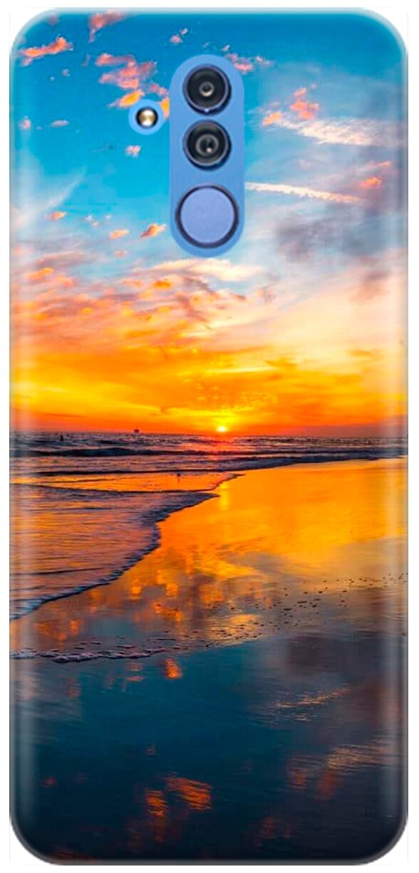 RE: PA Накладка Transparent для Huawei Mate 20 Lite с принтом "Закат на пляже"