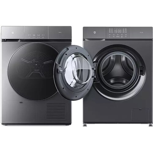 Комплект сушильной и стиральной машины Xiaomi Mijia Washing Drying Set 10kg+10kg Grey (XQG100MJ102S+H100MJ102S)