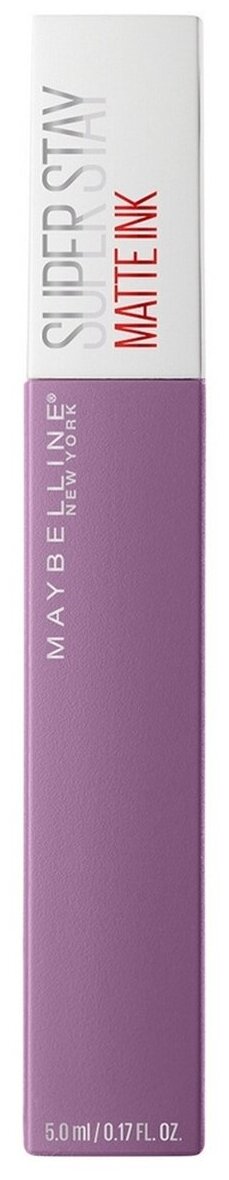 Maybelline New York Super Stay Matte Ink жидкая помада для губ стойкая матовая, оттенок 100, Philosopher