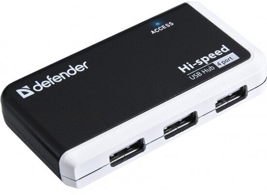 Разветвитель USB Defender Quadro Infix USB 2.0, 4 порта