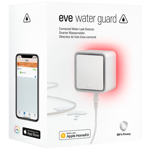 Умный датчик протечки Elgato Eve Water Guard (10EBG8701)